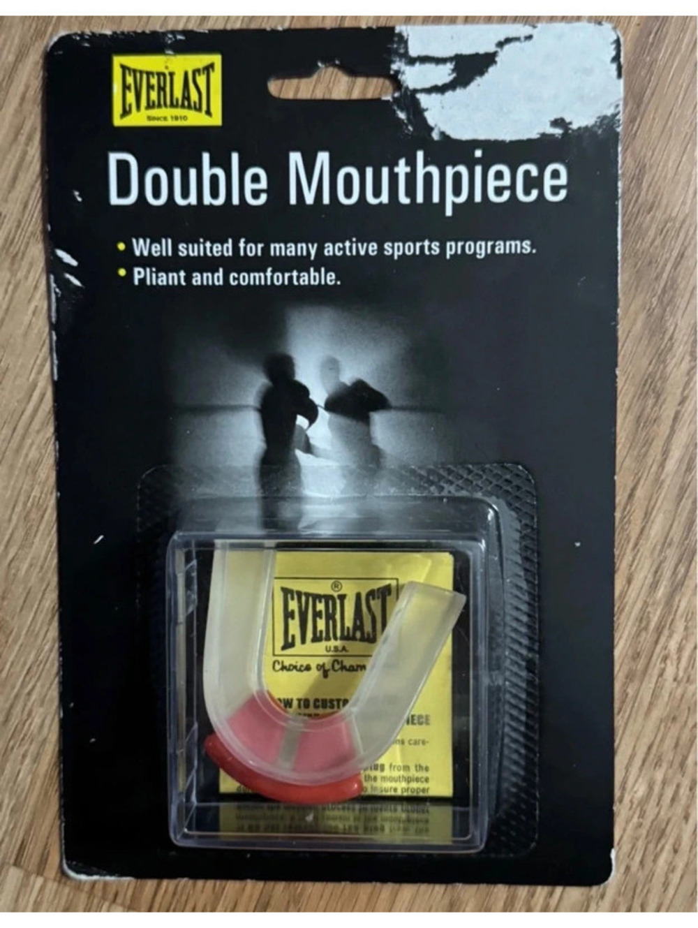 Everlast Double Mouthguard Clear Model 4410